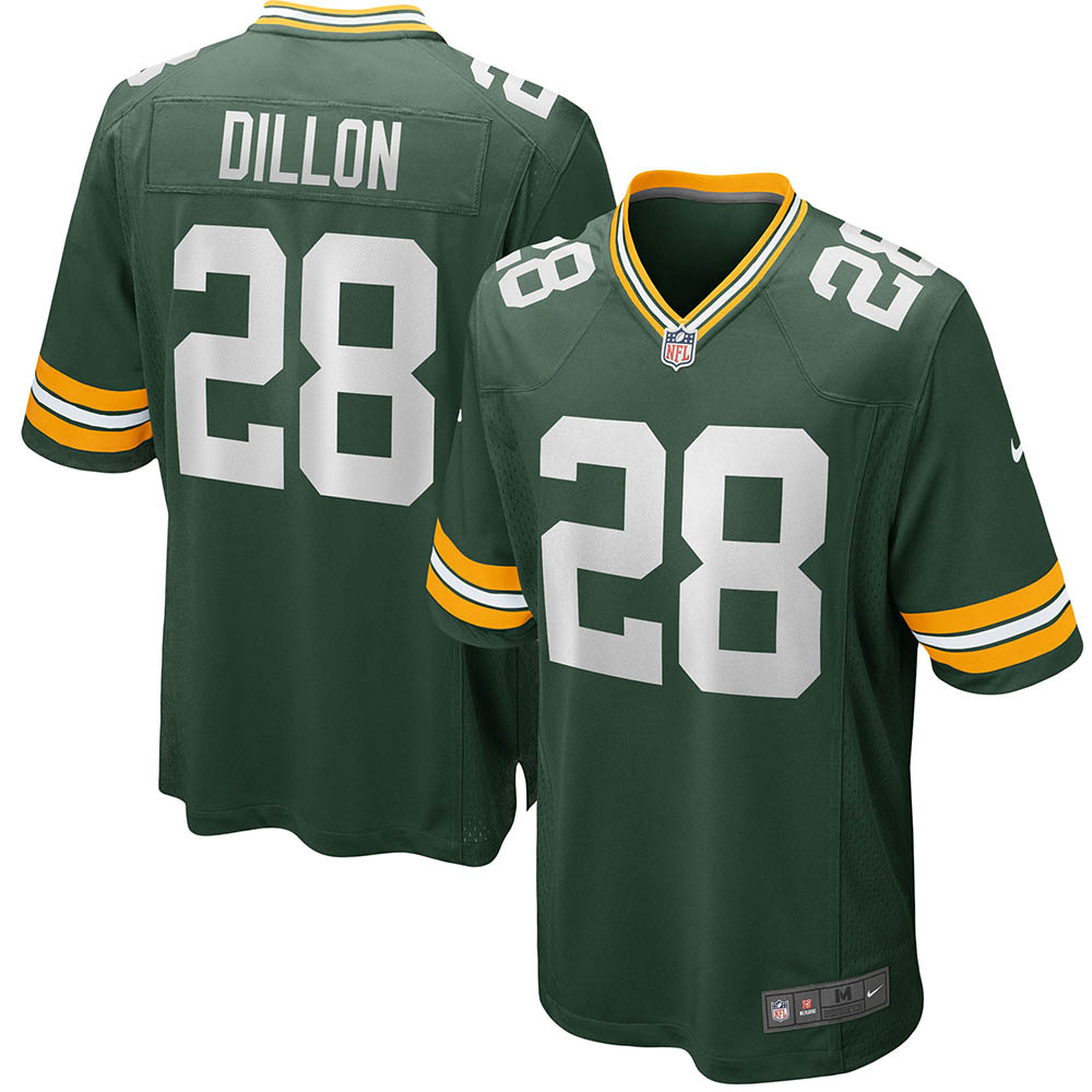Men's Green Bay Packers AJ Dillon Team Game Jersey Green