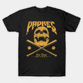 Padres Baseball Vintage Skull T-Shirt