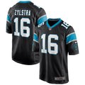 Brandon Zylstra Carolina Panthers Game Jersey - Black