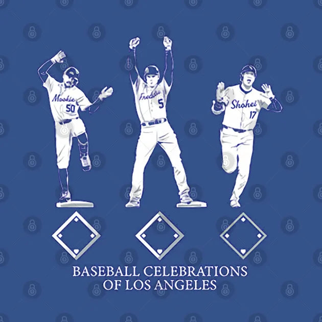 Baseball Celebrations Of Los Angeles Hoodie