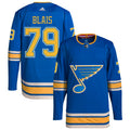 Sammy Blais St. Louis Blues Alternate Authentic Pro Jersey - Blue