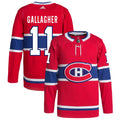 Brendan Gallagher Montreal Canadiens Home Primegreen Authentic Pro Jersey - Red