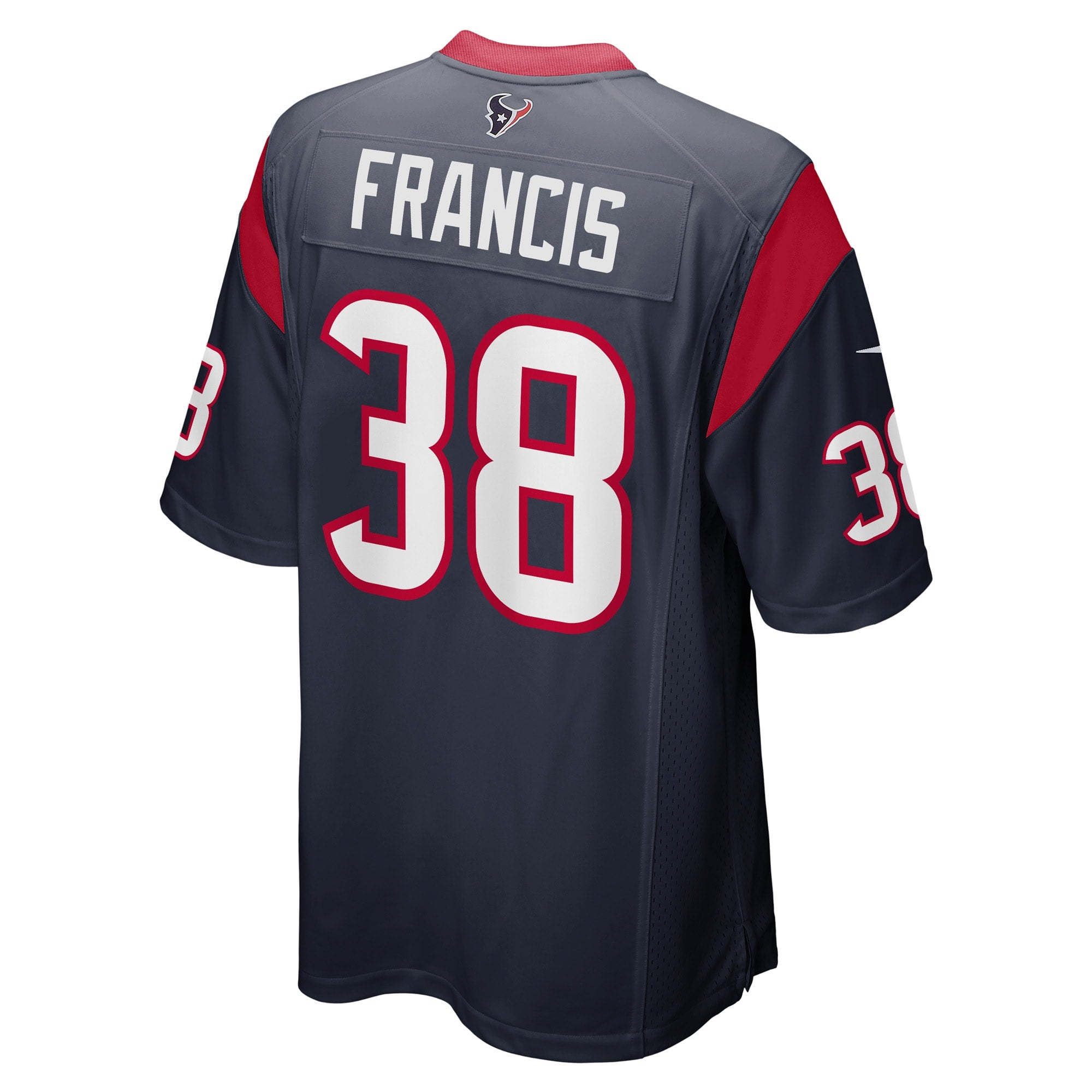 Jacobi Francis Houston Texans Game Player Jersey - Navy