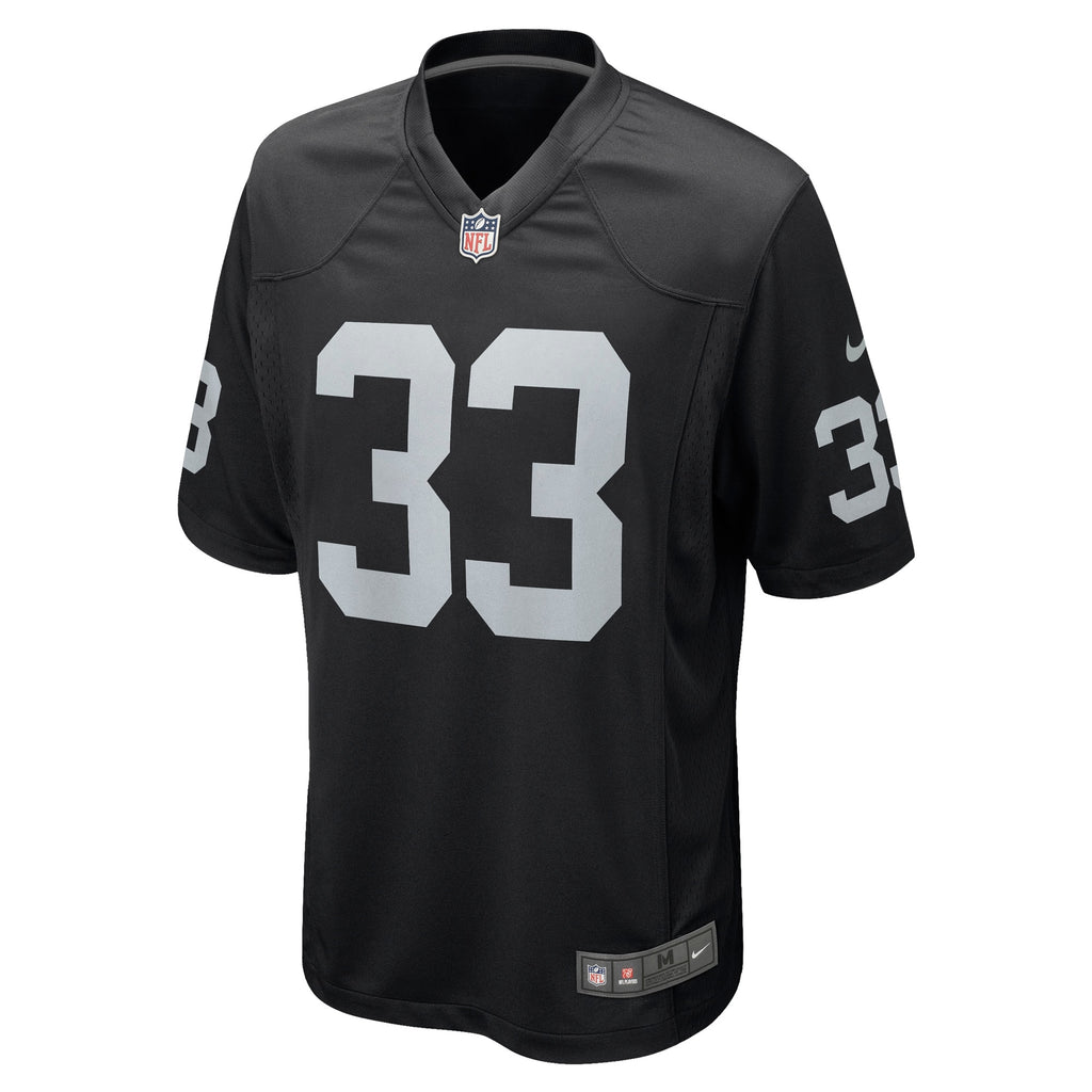Roderic Teamer Las Vegas Raiders Game Jersey - Black