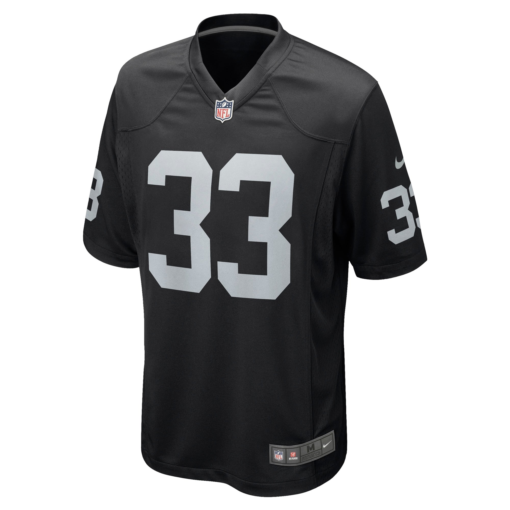 Roderic Teamer Las Vegas Raiders Game Jersey - Black