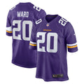 Jay Ward Minnesota Vikings Game Jersey - Purple