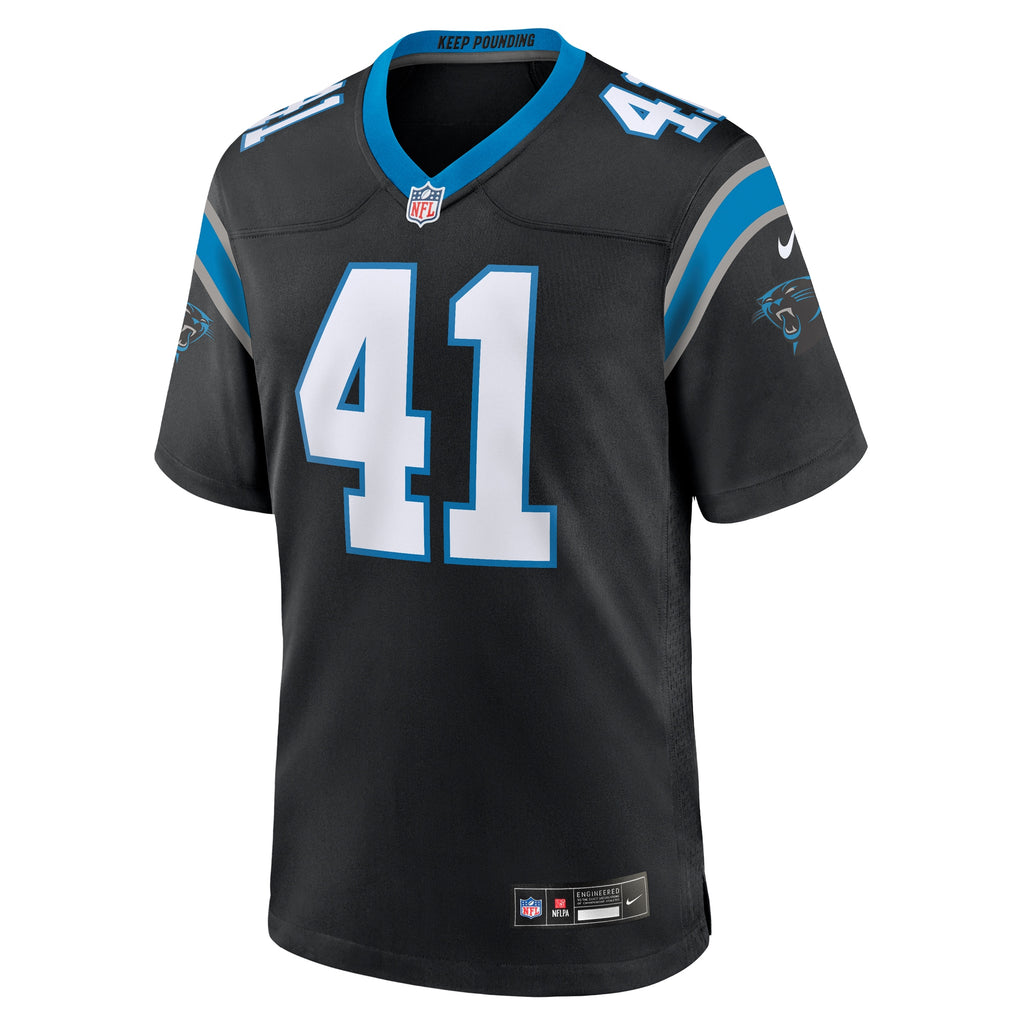 Claudin Cherelus Carolina Panthers Team Game Jersey - ?Black