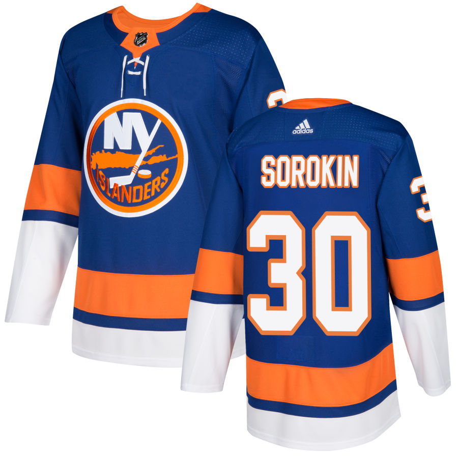 Ilya Sorokin New York Islanders Authentic Jersey - Royal