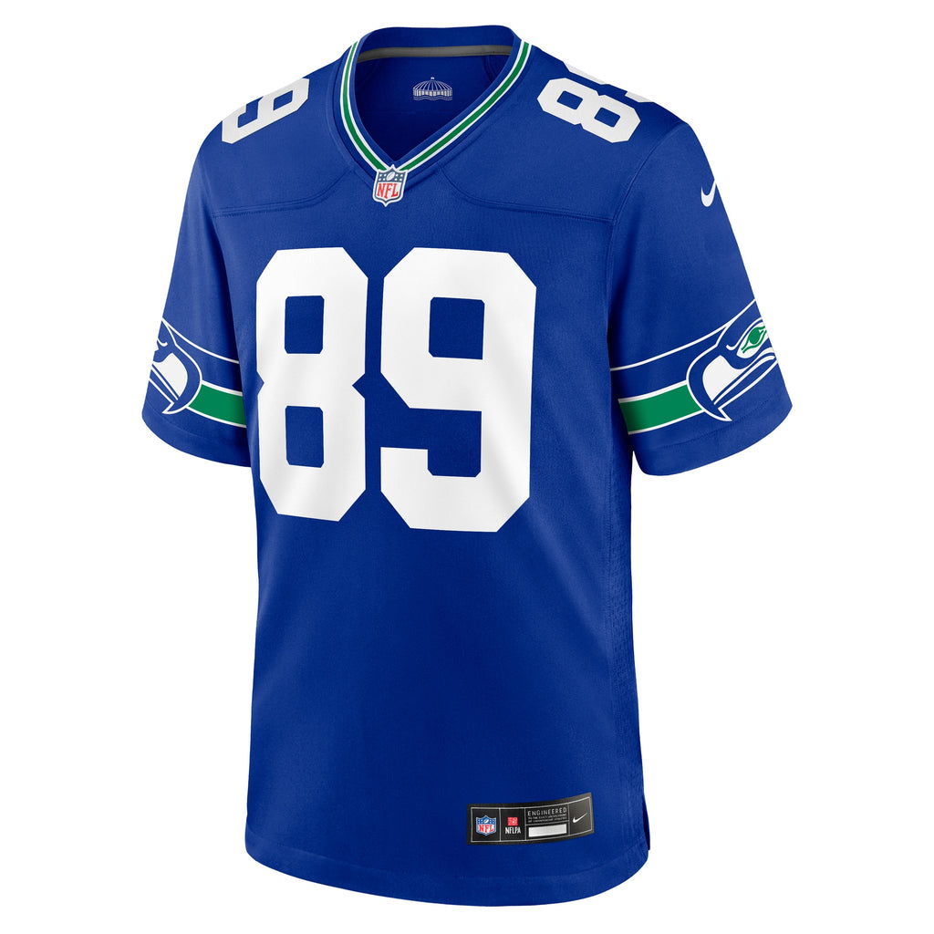 Will Dissly Seattle Seahawks Throwback Player Game Jersey - Royal