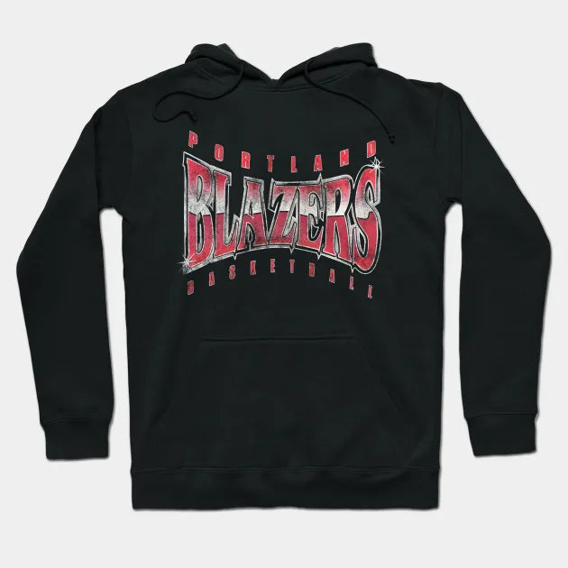 90S Portland Trail Blazers Vintage Hoodie