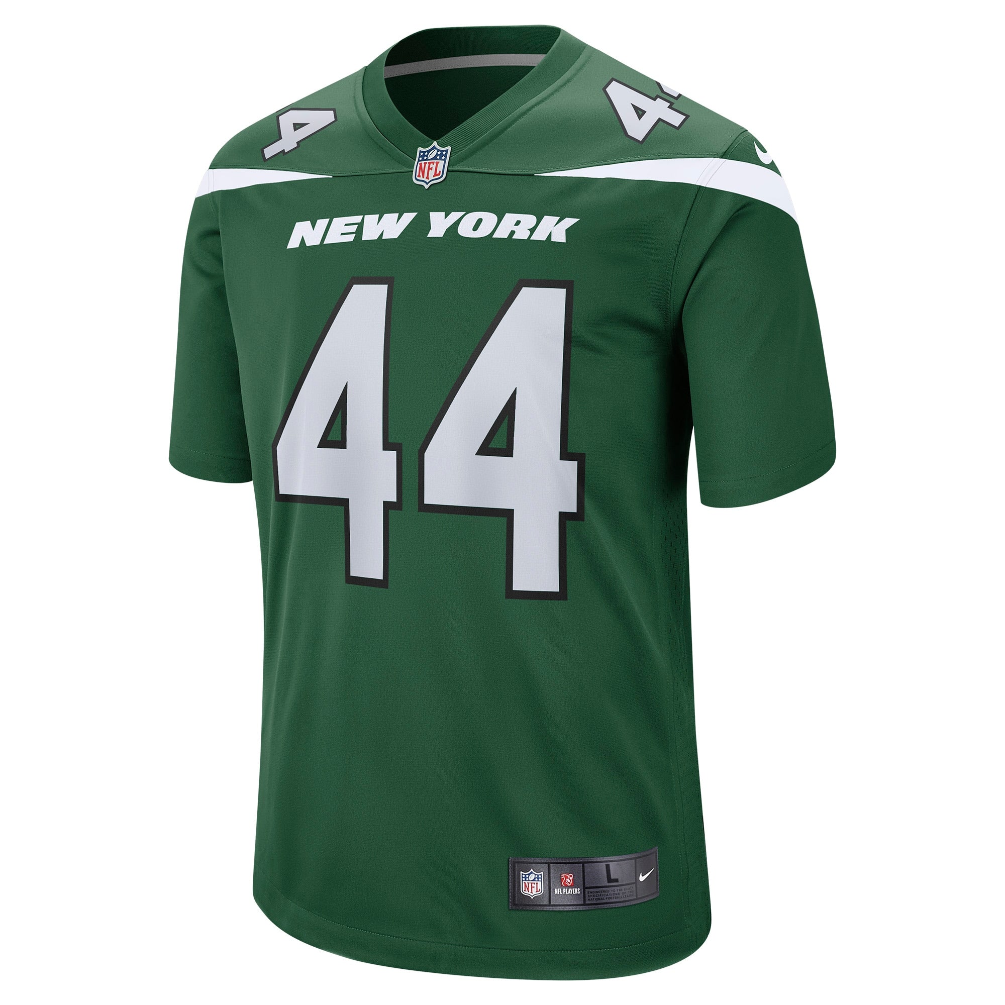 Jamien Sherwood New York Jets Game Jersey - Gotham Green