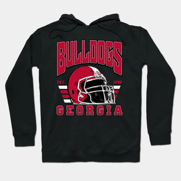 Georgia Bulldogs Vintage Style Hoodie