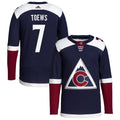 Devon Toews Colorado Avalanche 2018/19 Alternate Primegreen Authentic Pro Jersey - Navy