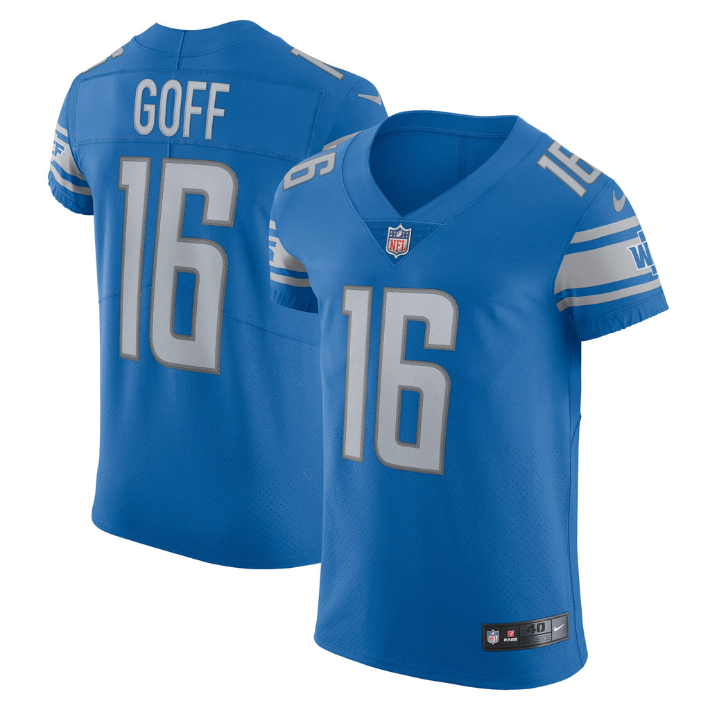 Jared Goff Detroit Lions Vapor Elite Player Jersey - Blue