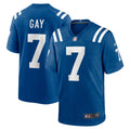 Matt Gay Indianapolis Colts Team Game Jersey - Royal