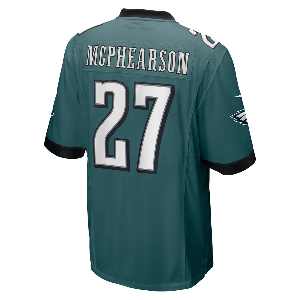 Zech McPhearson Philadelphia Eagles Game Jersey - Midnight Green