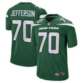 Quinton Jefferson New York Jets Team Game Jersey - Gotham Green
