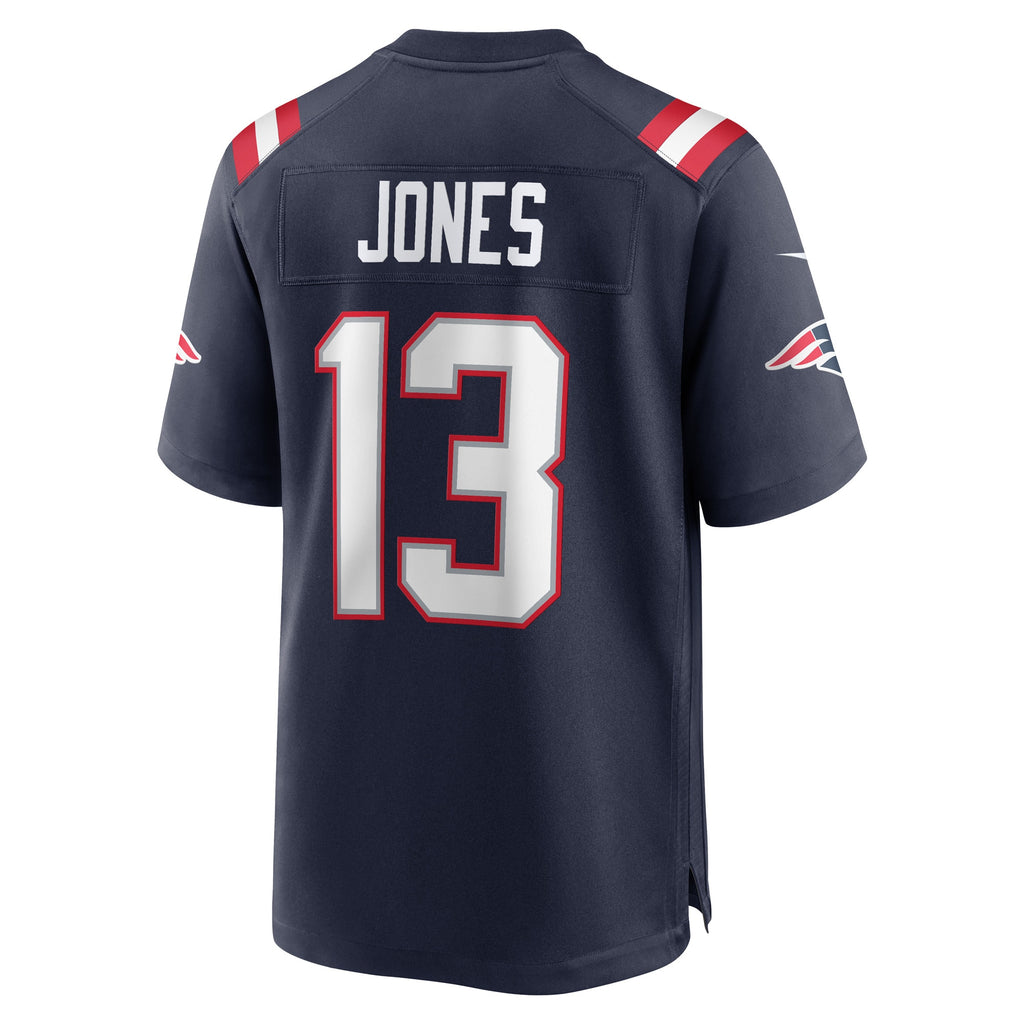 Jack Jones New England Patriots Game Player Jersey - Navy
