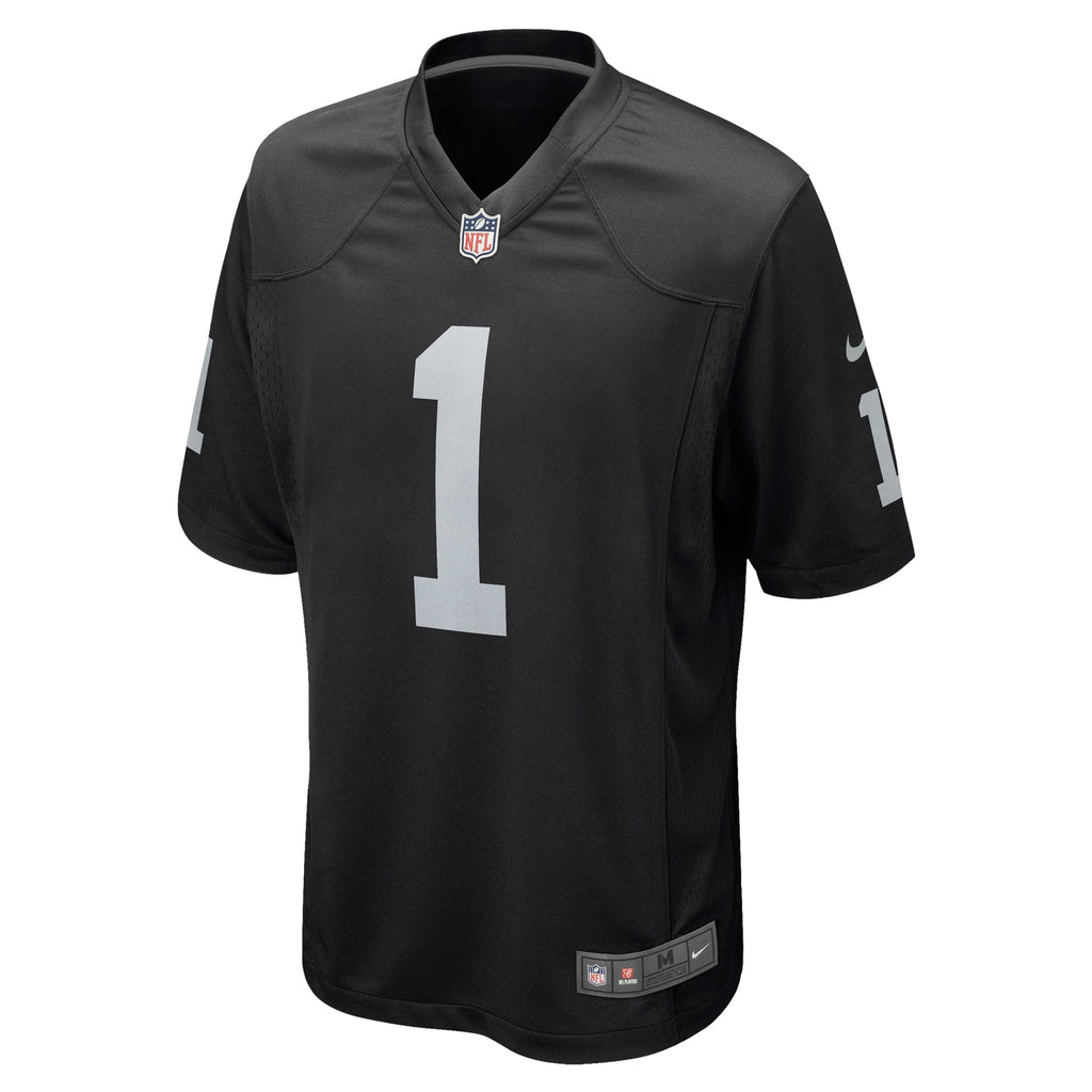 Number 1 Dad Las Vegas Raiders Game Jersey - Black