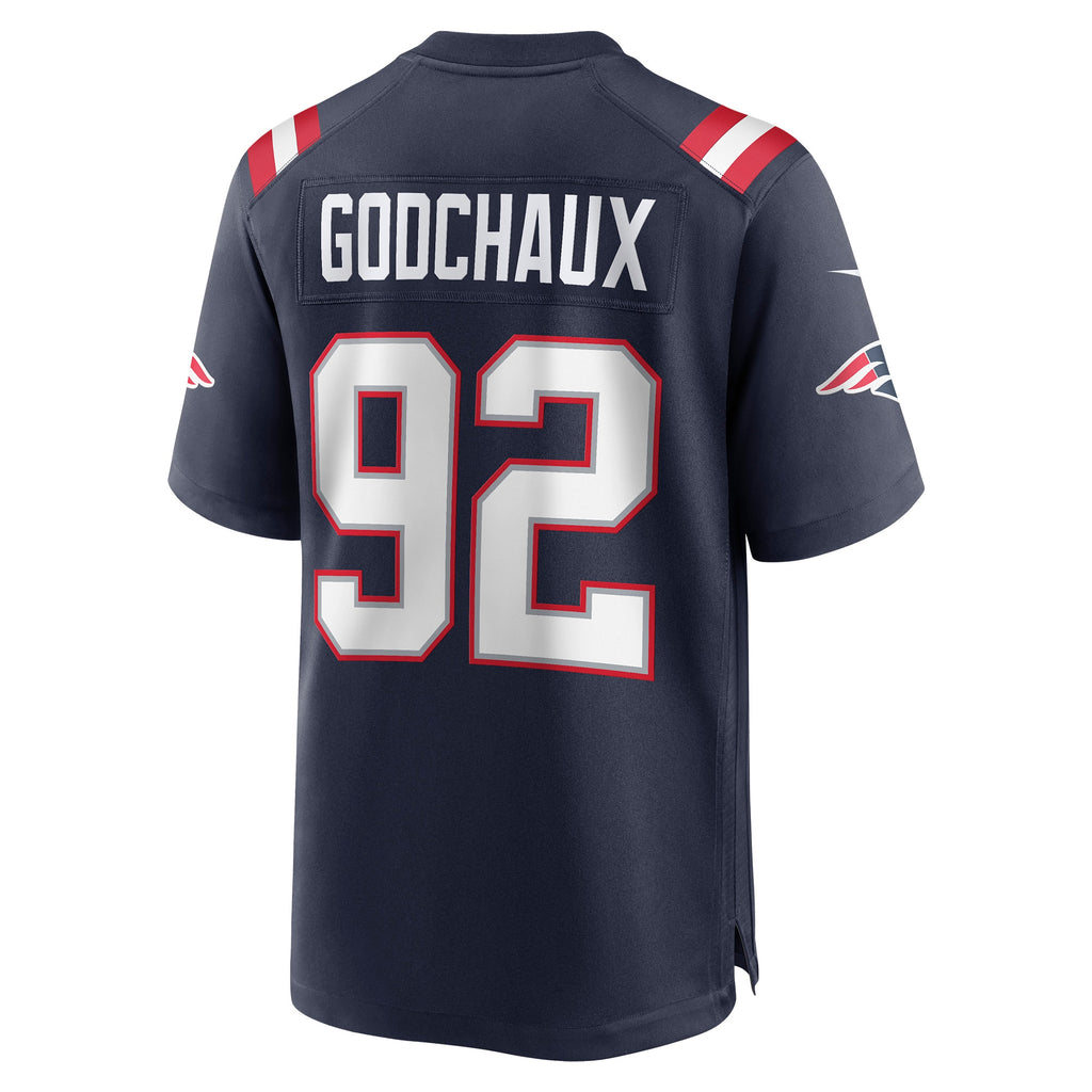 Davon Godchaux New England Patriots Game Jersey - Navy