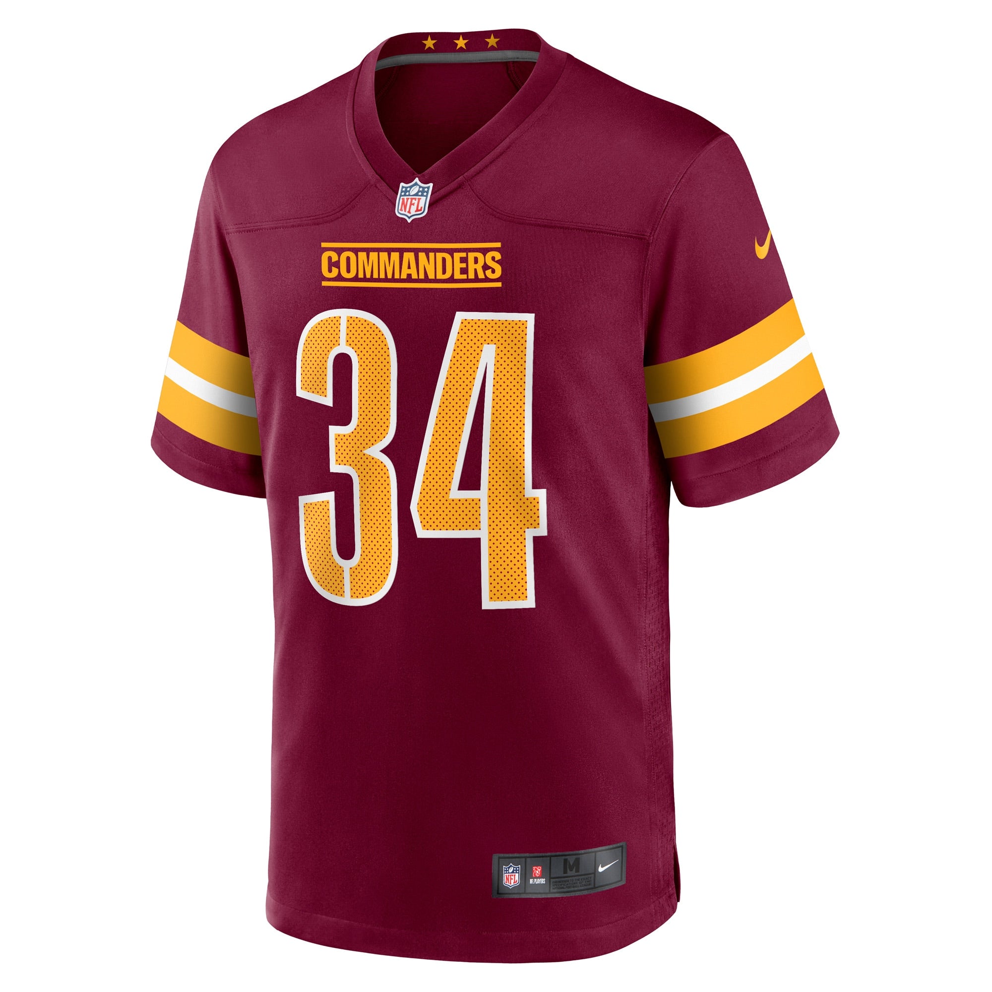 Christian Holmes Washington Commanders Player Game Jersey - Burgundy