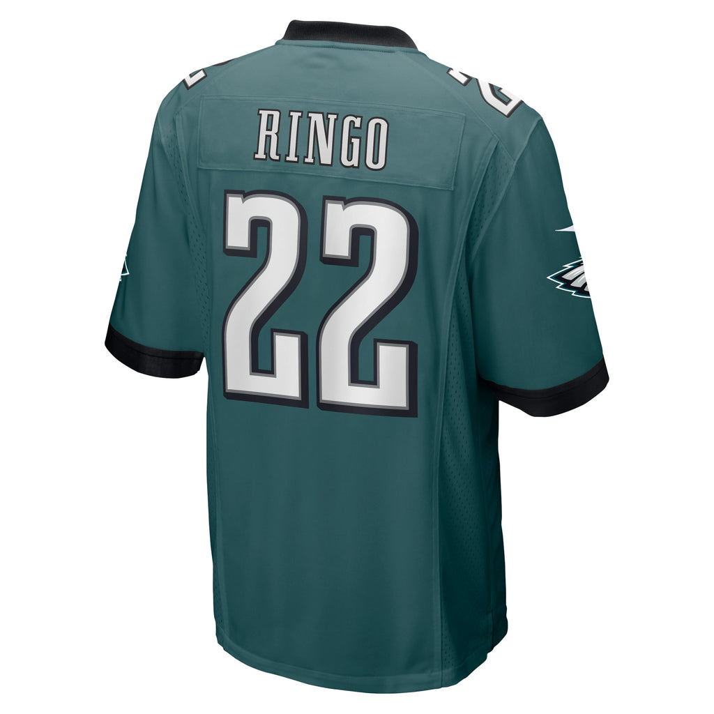 Kelee Ringo Philadelphia Eagles Team Game Jersey - Midnight Green