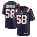 Anfernee Jennings New England Patriots Team Game Jersey - Navy