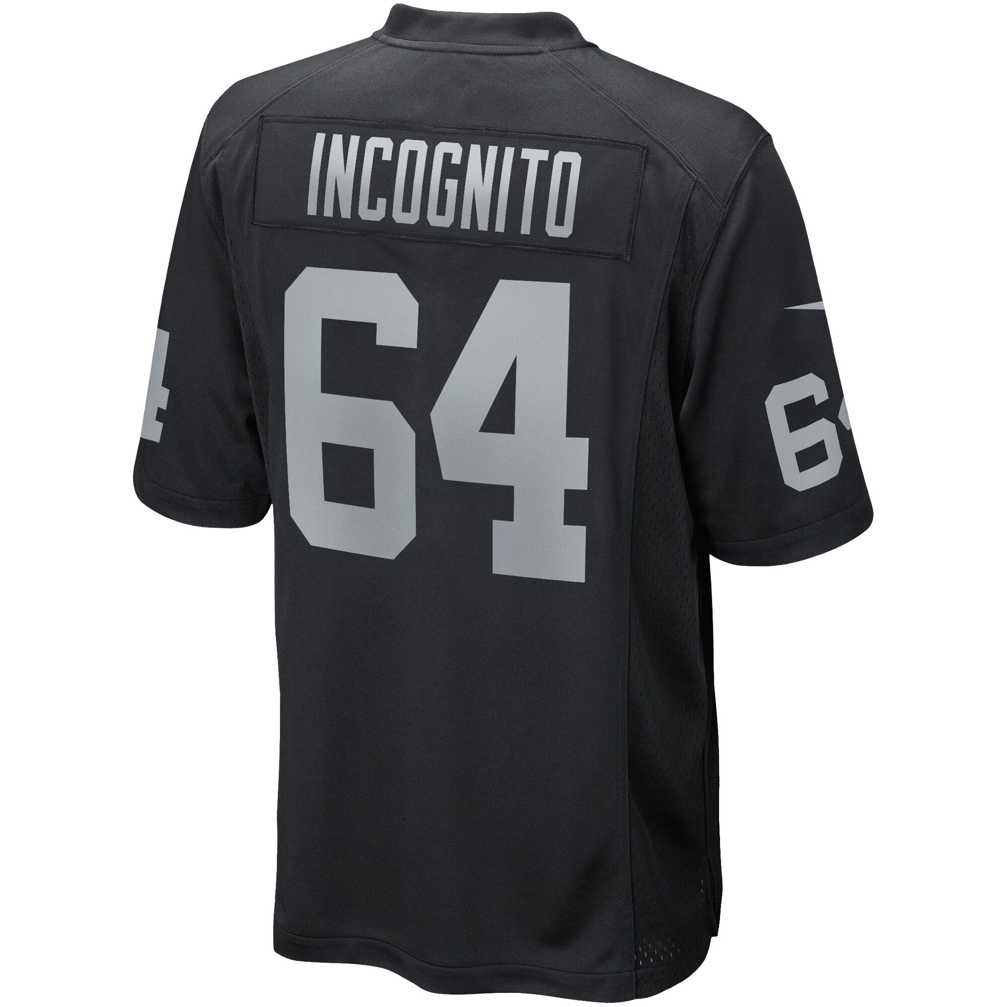 Richie Incognito Las Vegas Raiders Game Jersey - Black