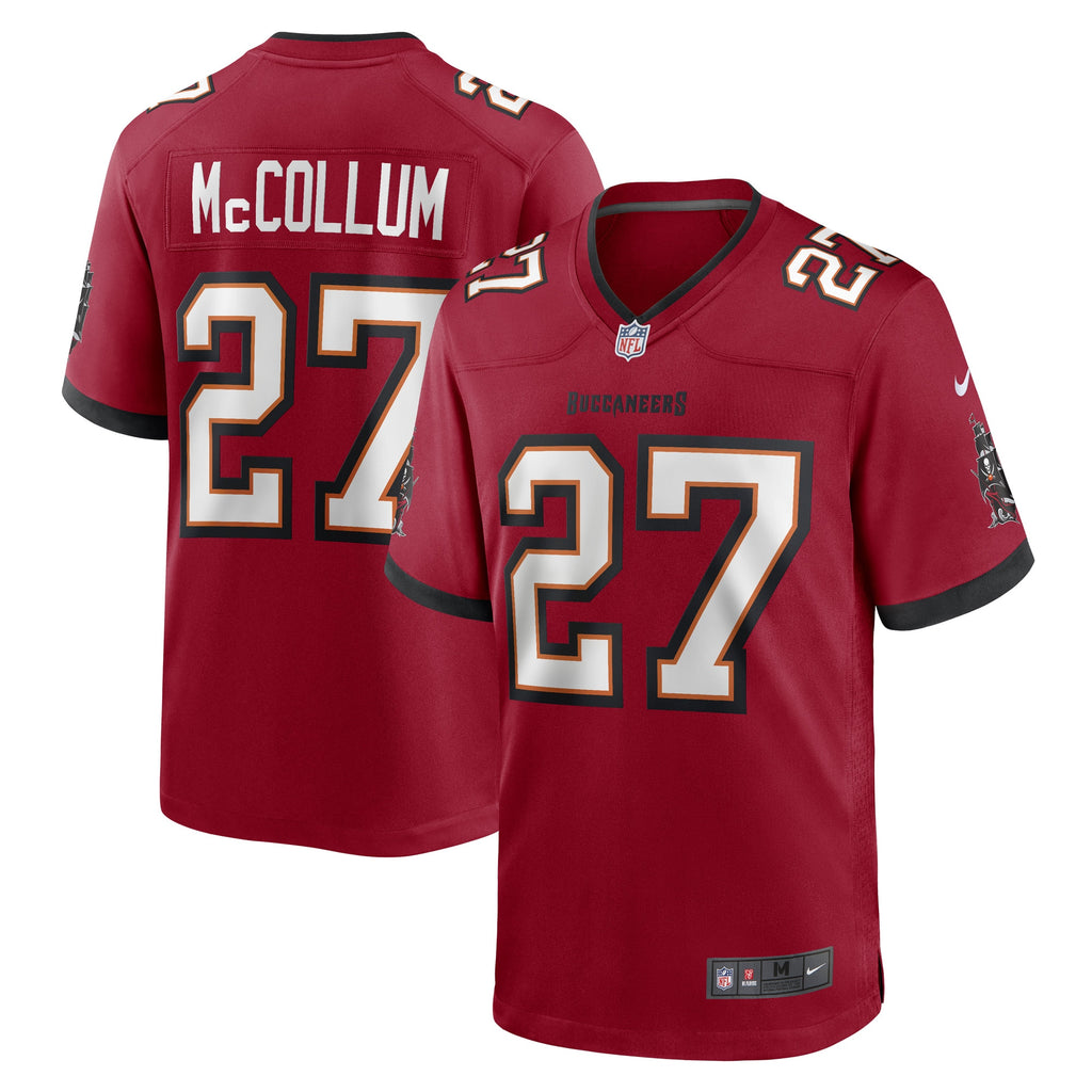 Zyon McCollum Tampa Bay Buccaneers Game Player Jersey - Red