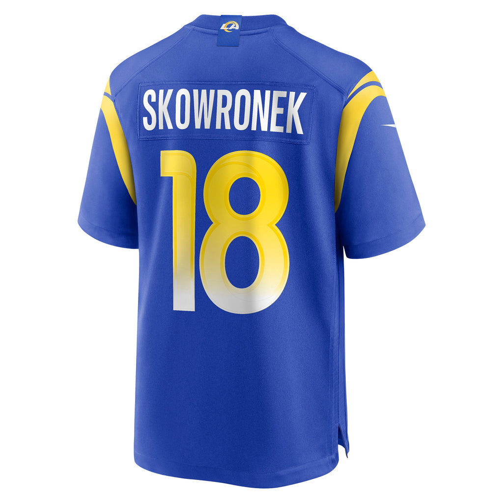 Ben Skowronek Los Angeles Rams Game Jersey - Royal