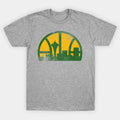 Seattle Supersonics Vintage Distressed Basketball T-Shirt
