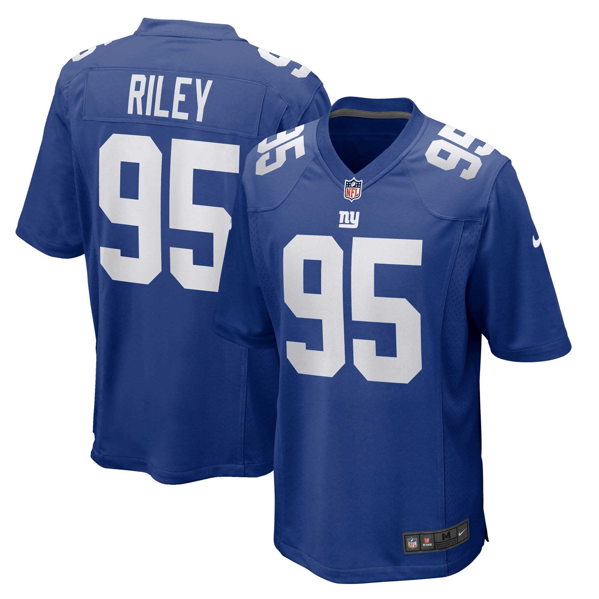 Jordon Riley New York Giants Team Game Jersey - ?Royal