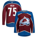 Arvid Holm Colorado Avalanche Home Primegreen Authentic Pro Jersey - Burgundy