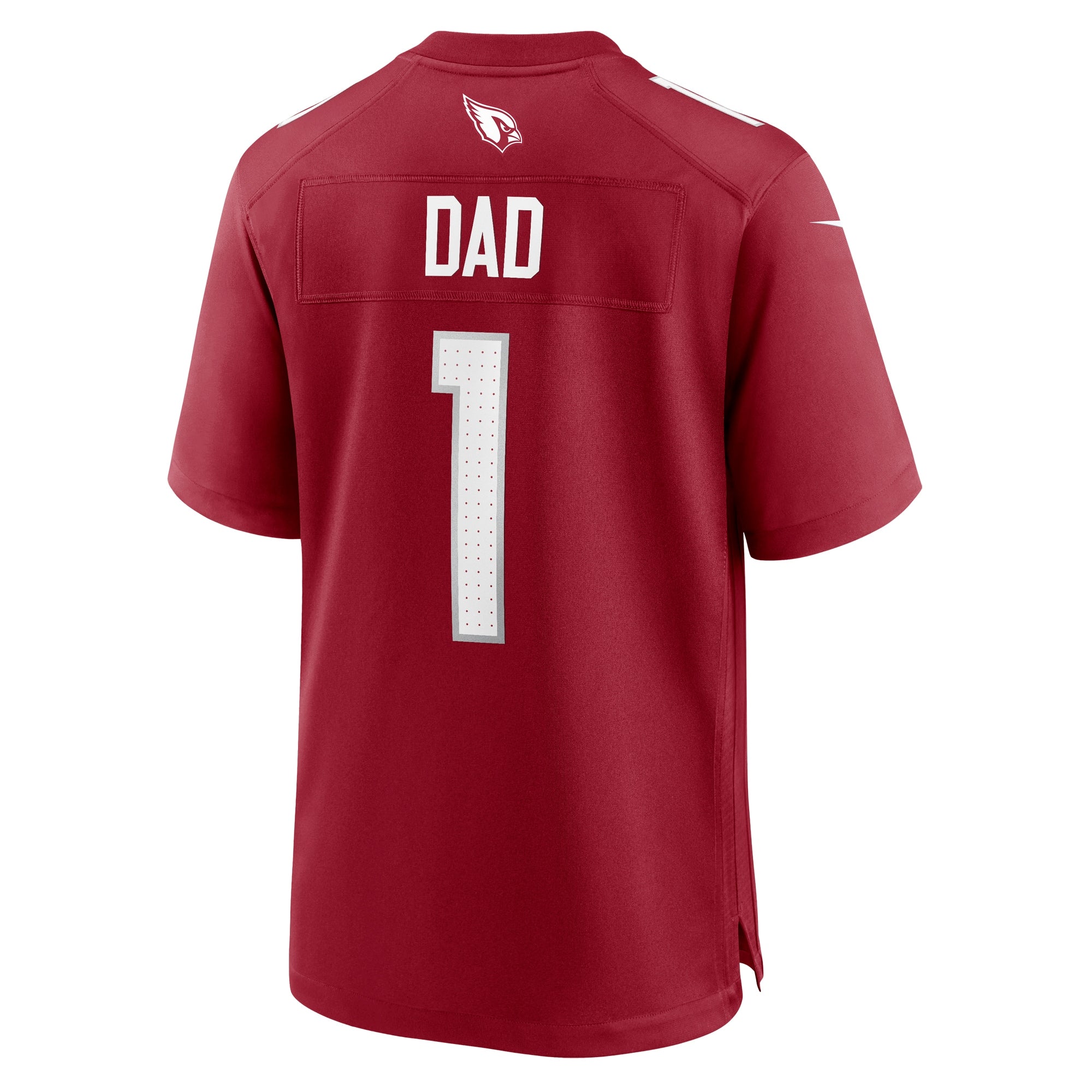 Number 1 Dad Arizona Cardinals Game Jersey - Cardinal