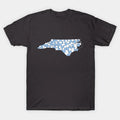 Unc North Carolina County Colors T-Shirt