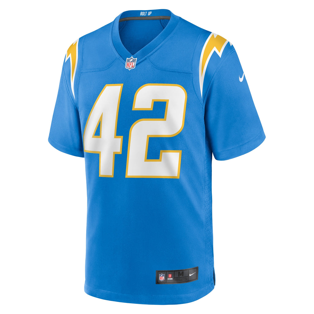 Elijah Dotson Los Angeles Chargers Team Game Jersey - ?Powder Blue