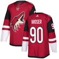J.J. Moser Arizona Coyotes Authentic Jersey - Maroon