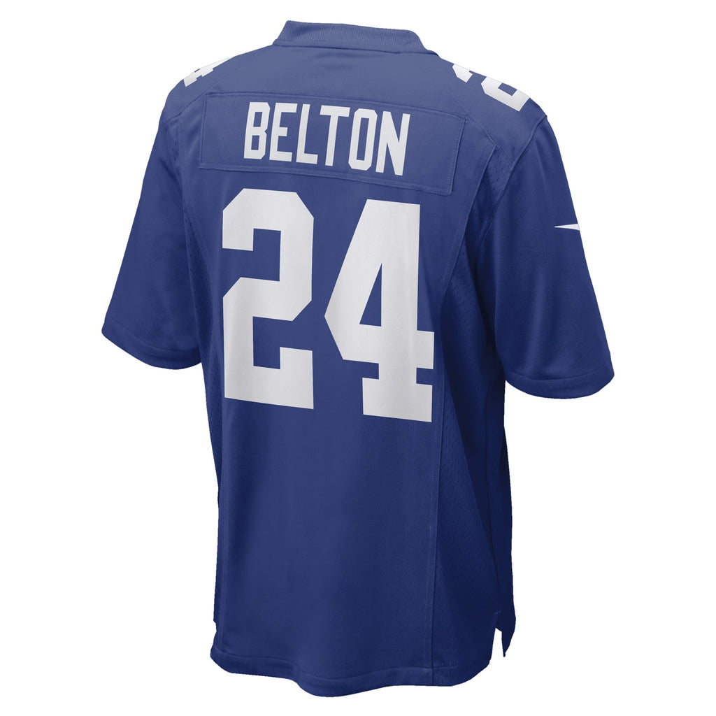 Dane Belton New York Giants Game Player Jersey - Royal