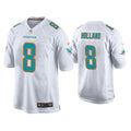 Men's Miami Dolphins Jevon Holland Game Jersey - White