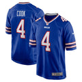 James Cook Buffalo Bills Game Player Jersey - Royal