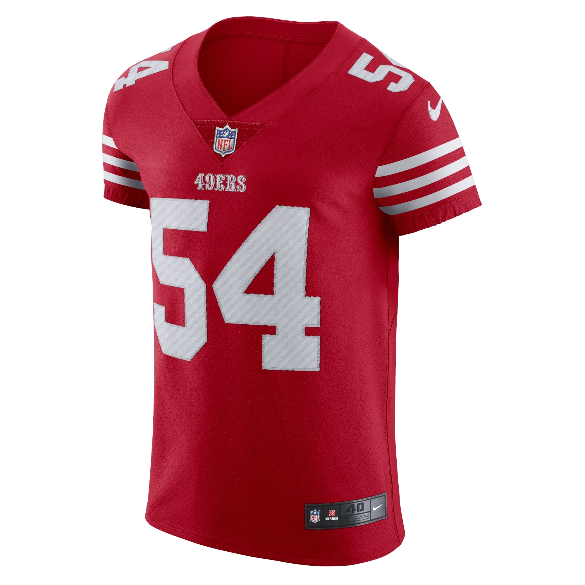 Fred Warner San Francisco 49ers Vapor Elite Jersey - Scarlet