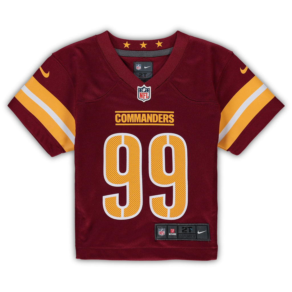 Chase Young Washington Commanders Toddler Game Jersey - Burgundy