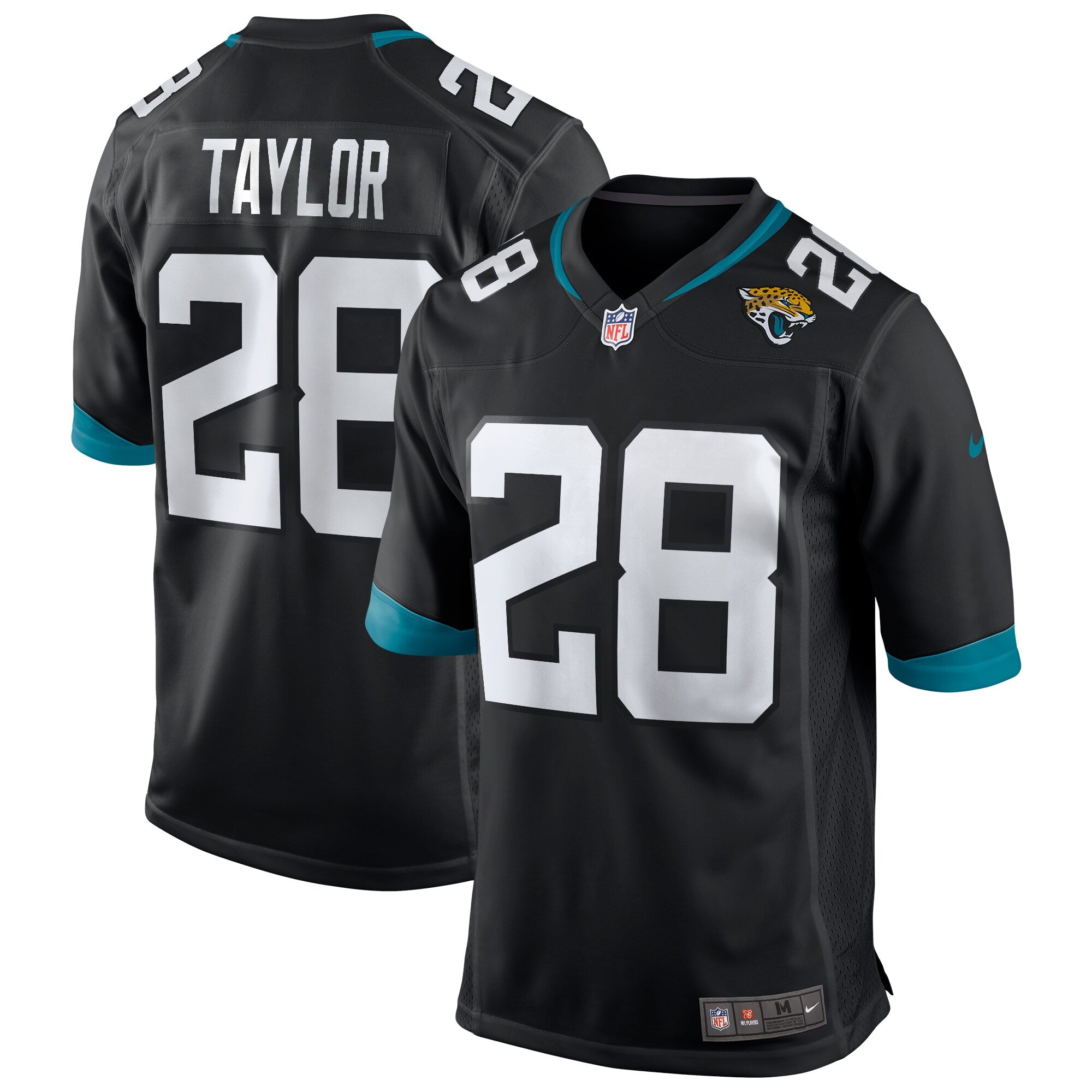 Fred Taylor Jacksonville Jaguars Game Retired Player Jersey - Black