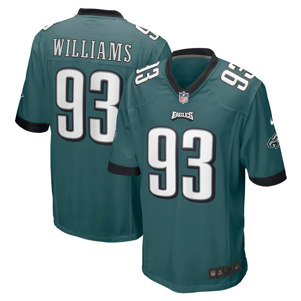 Milton Williams Philadelphia Eagles Game Jersey - Midnight Green