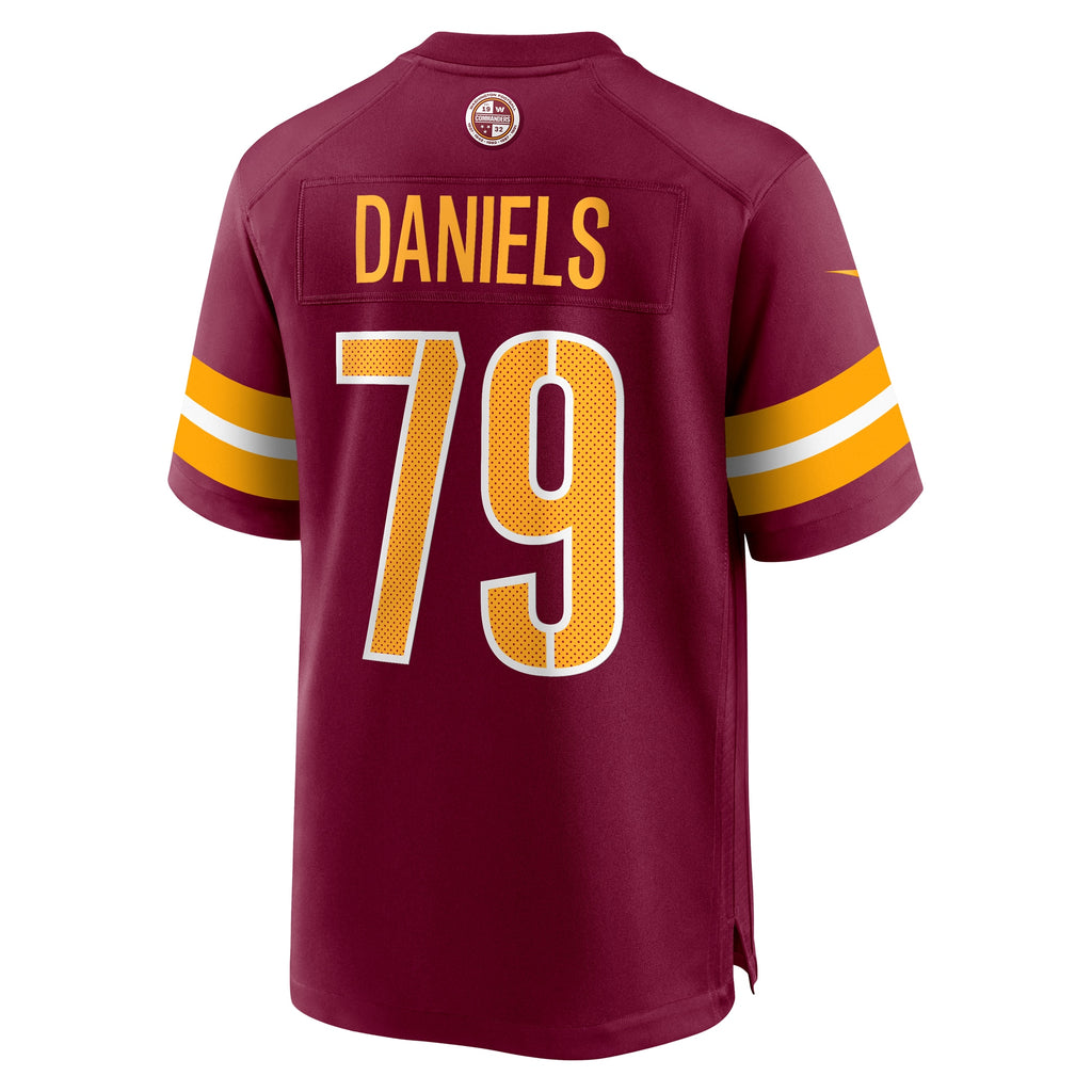 Braeden Daniels Washington Commanders Team Game Jersey - Burgundy