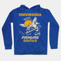 Defunct Minnesota Fighting Saints Hockey Team Hoodie