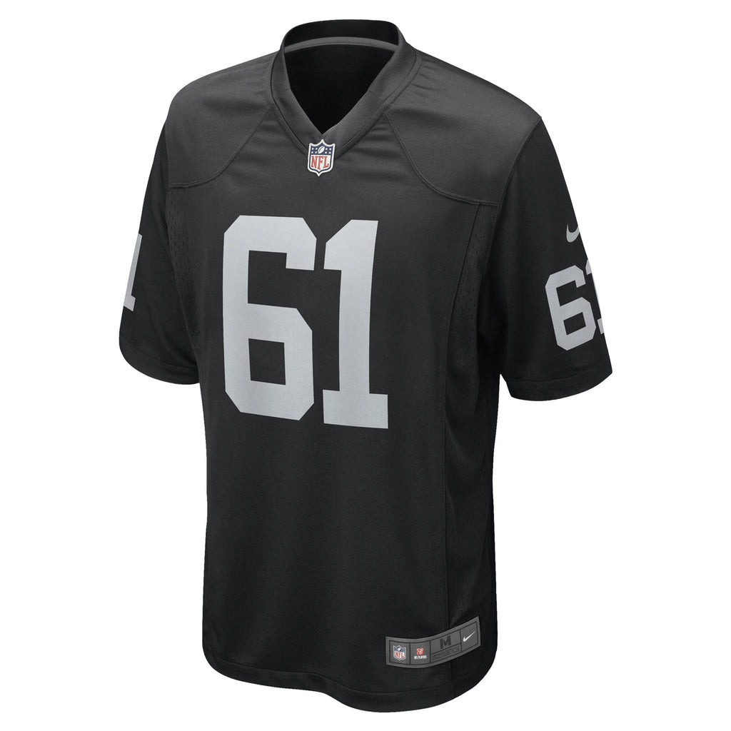 Jordans Meredith Las Vegas Raiders Game Player Jersey - Black