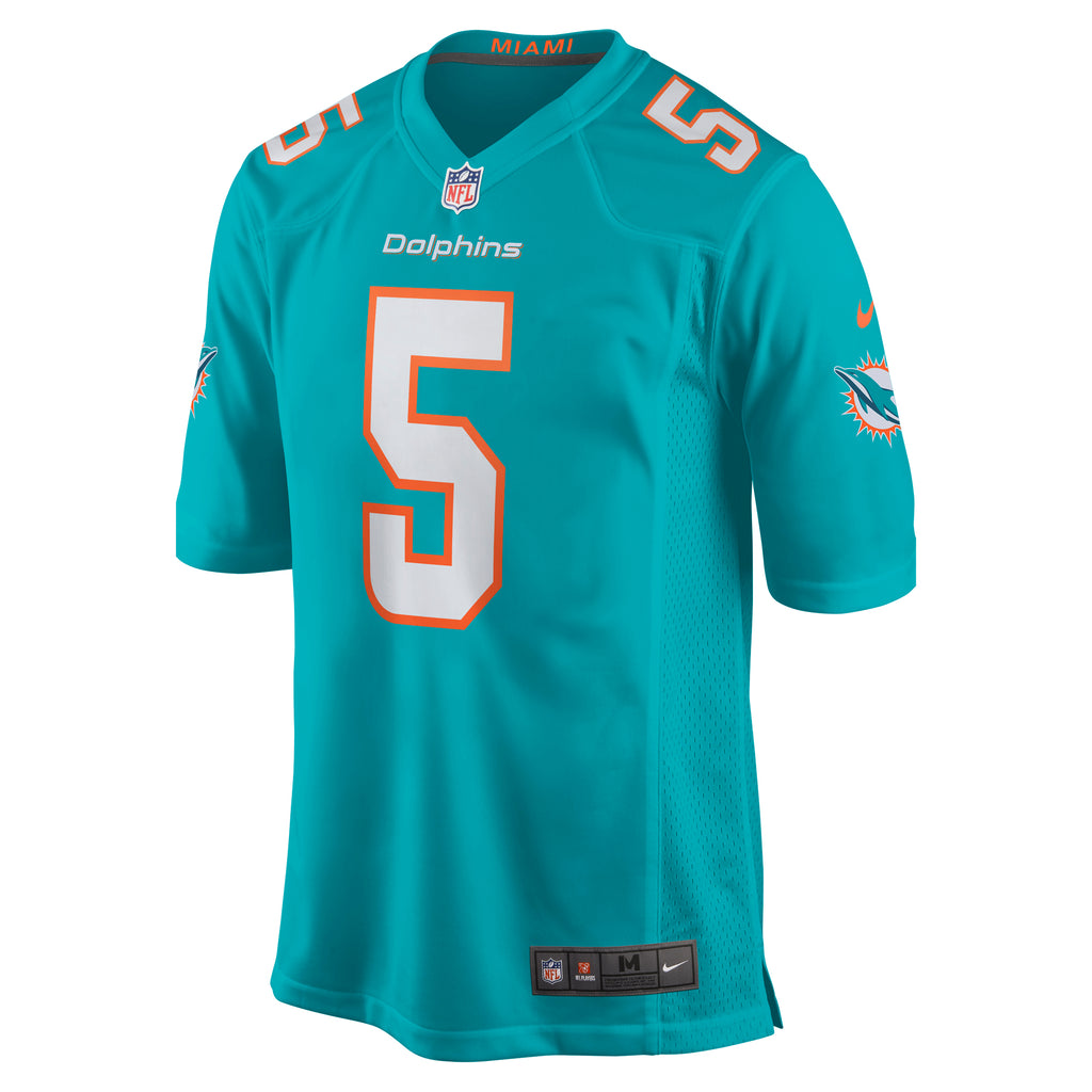 Jalen Ramsey Miami Dolphins Team Color Game Jersey - Aqua