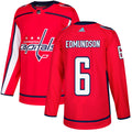 Joel Edmundson Washington Capitals Authentic Jersey - Red