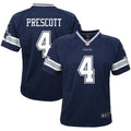 Toddler Dak Prescott Navy Dallas Cowboys Team Game Jersey